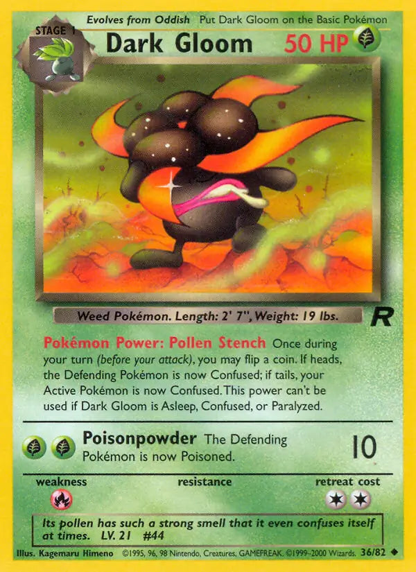 Dark Gloom 36/82 (Team Rocket)  - Unlimited | Good Games Adelaide SA