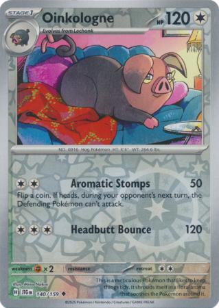 Oinkologne 140/159 (SV09: Journey Together)  - Reverse Holofoil | Good Games Adelaide SA