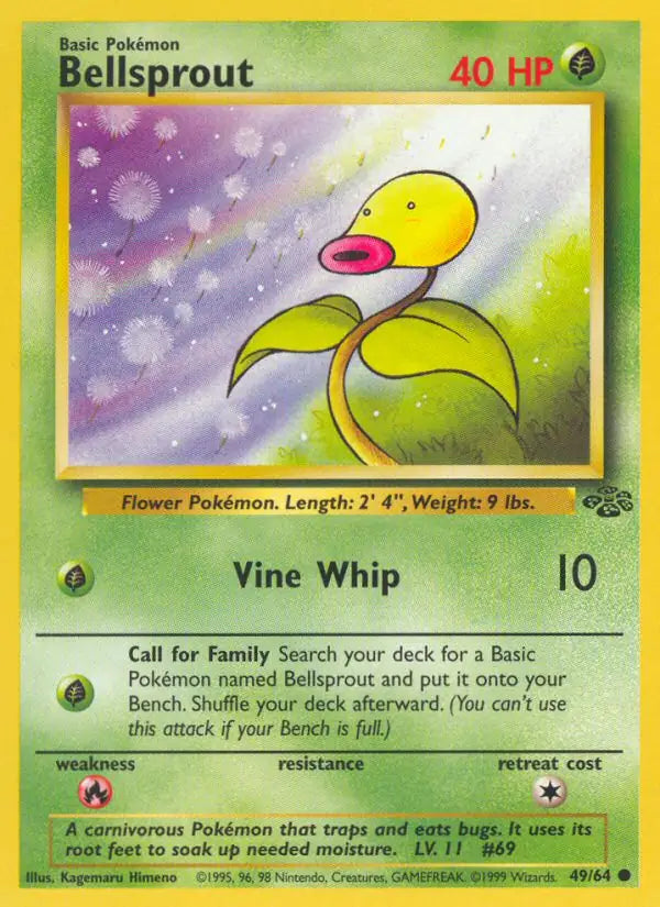Bellsprout 49/64 (Jungle)  - Unlimited | Good Games Adelaide SA