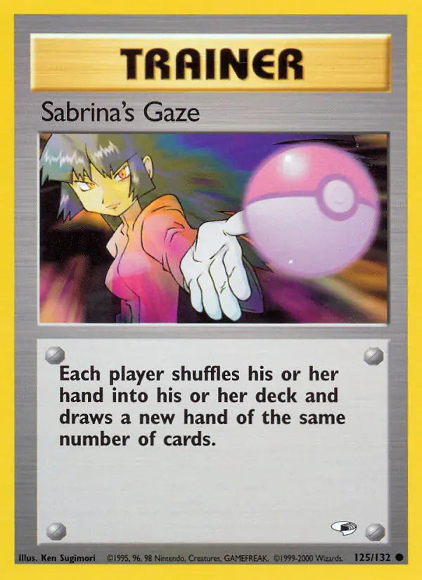 Sabrinas Gaze 125/132 (Gym Heroes)  - Unlimited | Good Games Adelaide SA