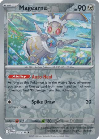Magearna 107/159 (SV09: Journey Together)  - Reverse Holofoil | Good Games Adelaide SA