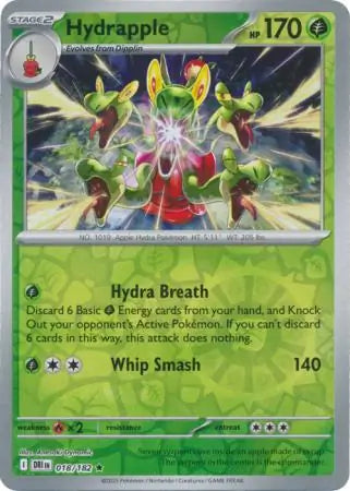 Hydrapple  018/182 (SV10: Destined Rivals)  - Reverse Holofoil | Good Games Adelaide SA