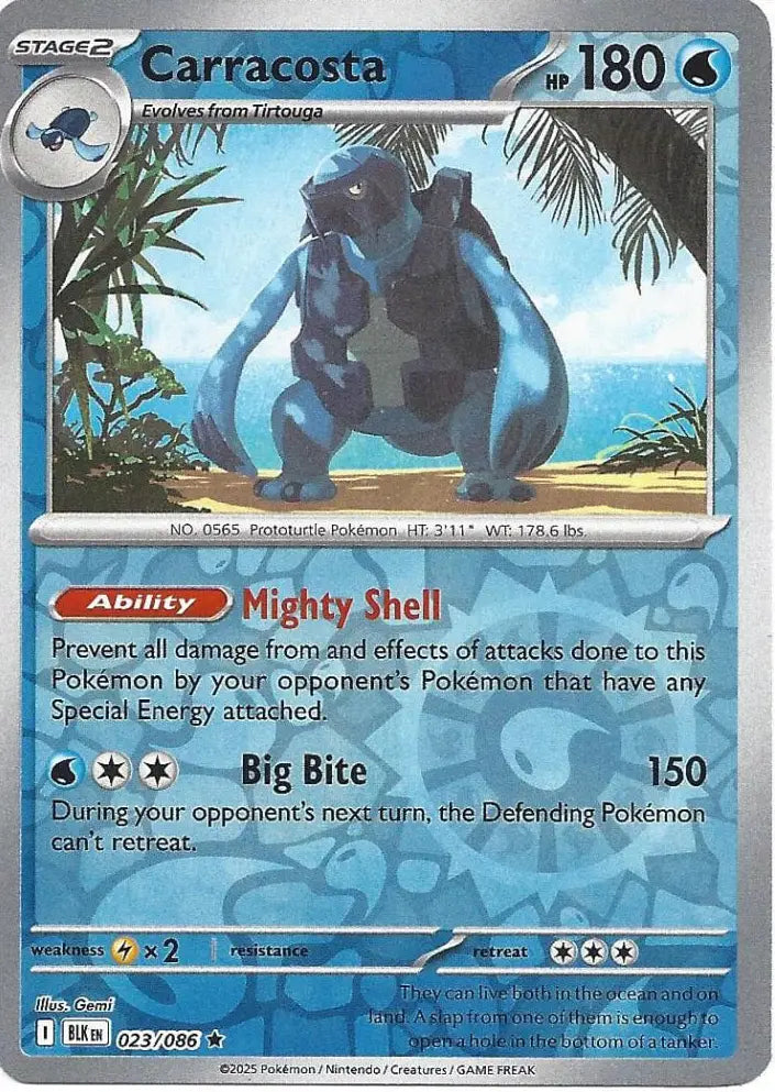 Carracosta 023/086 (SV: Black Bolt)  - Reverse Holofoil | Good Games Adelaide SA