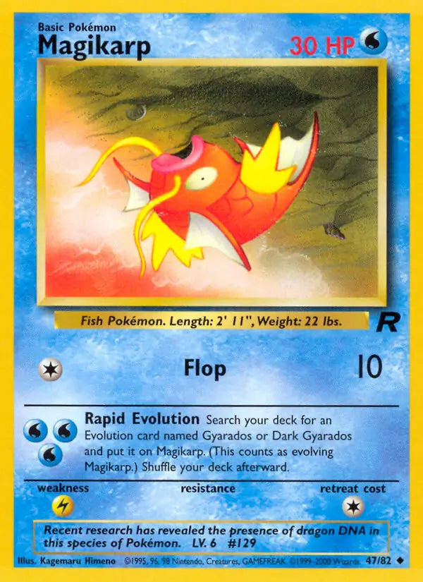 Magikarp 47/82 (Team Rocket)  - Unlimited | Good Games Adelaide SA