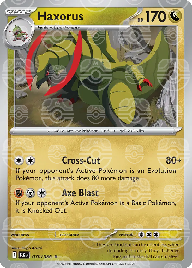 Haxorus 070/086 (SV: Black Bolt)  - Holofoil | Good Games Adelaide SA