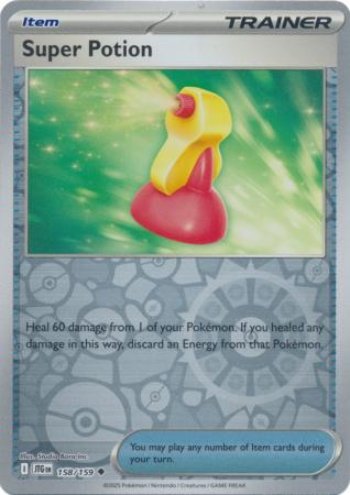 Super Potion 158/159 (SV09: Journey Together)  - Reverse Holofoil | Good Games Adelaide SA