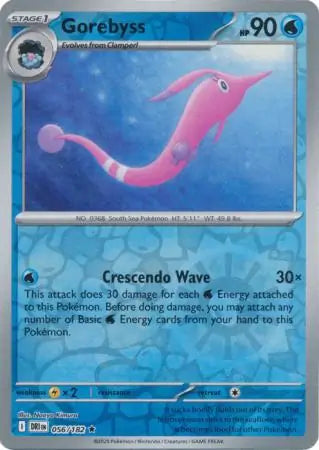 Gorebyss 056/182 (SV10: Destined Rivals)  - Reverse Holofoil | Good Games Adelaide SA
