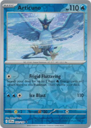 Articuno 032 159 032/159 (SV09: Journey Together)  - Reverse Holofoil | Good Games Adelaide SA