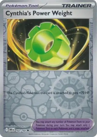 Cynthia's Power Weight 162/182 (SV10: Destined Rivals)  - Reverse Holofoil | Good Games Adelaide SA