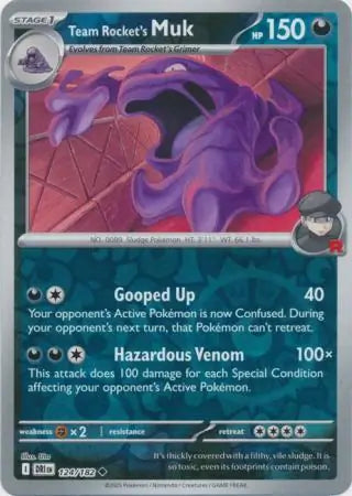 Team Rocket's Muk 124/182 (SV10: Destined Rivals)  - Reverse Holofoil | Good Games Adelaide SA