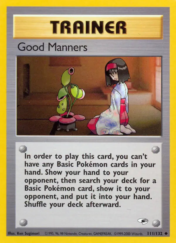 Good Manners 111/132 (Gym Heroes)  - Unlimited | Good Games Adelaide SA