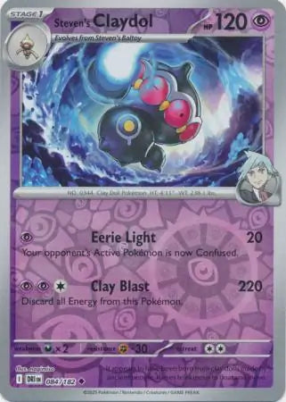 Steven's Claydol 084/182 (SV10: Destined Rivals)  - Reverse Holofoil | Good Games Adelaide SA