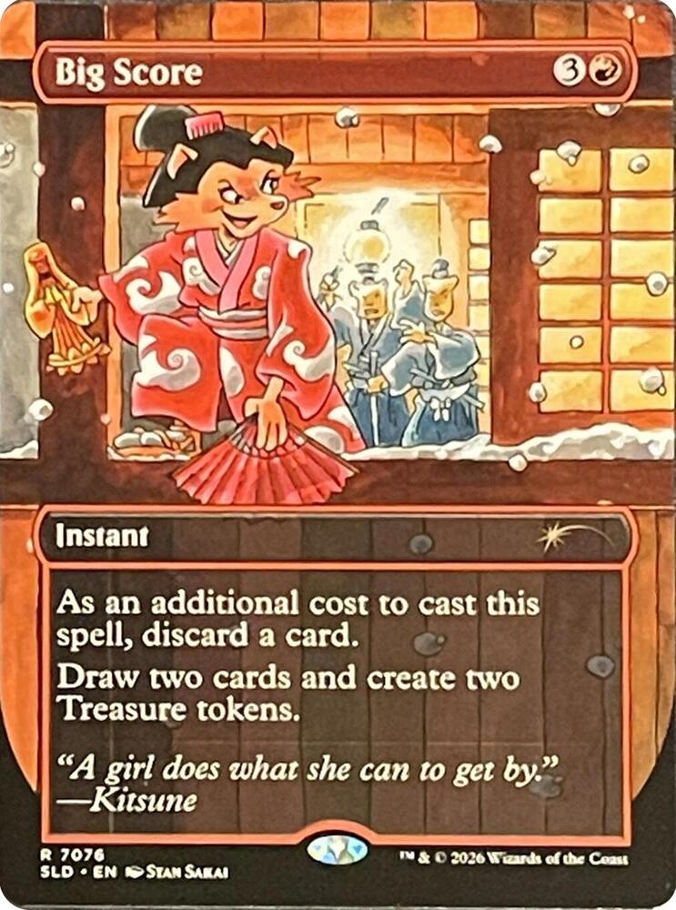 Big Score 7076 7076 (Secret Lair Drop Series)  - Foil | Good Games Adelaide SA