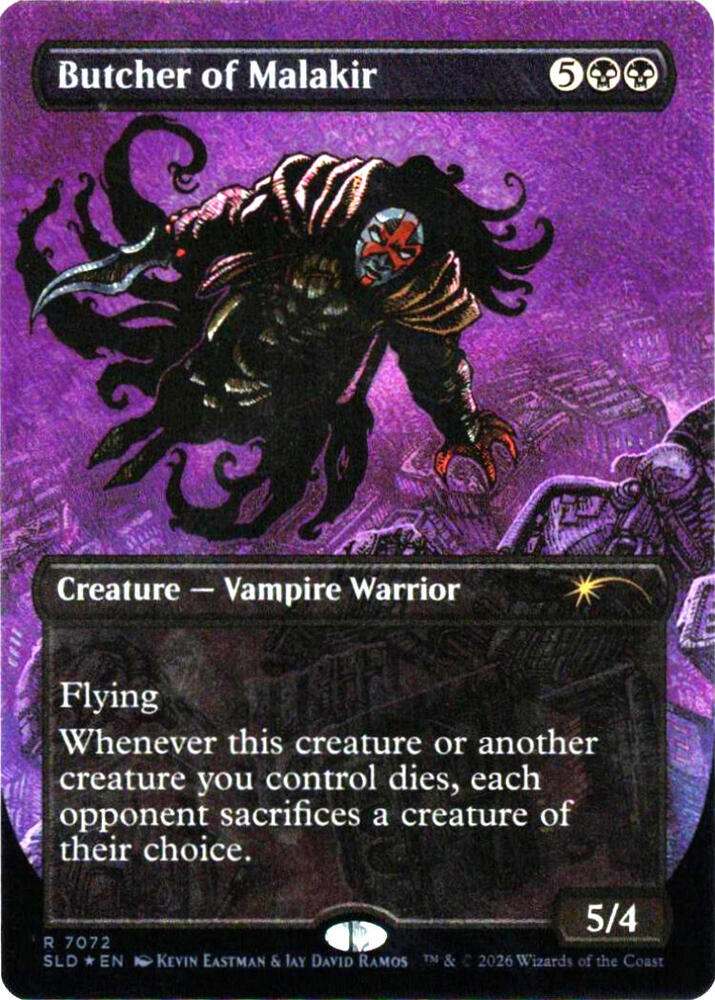 Butcher of Malakir 7072 7072 (Secret Lair Drop Series)  - Foil | Good Games Adelaide SA