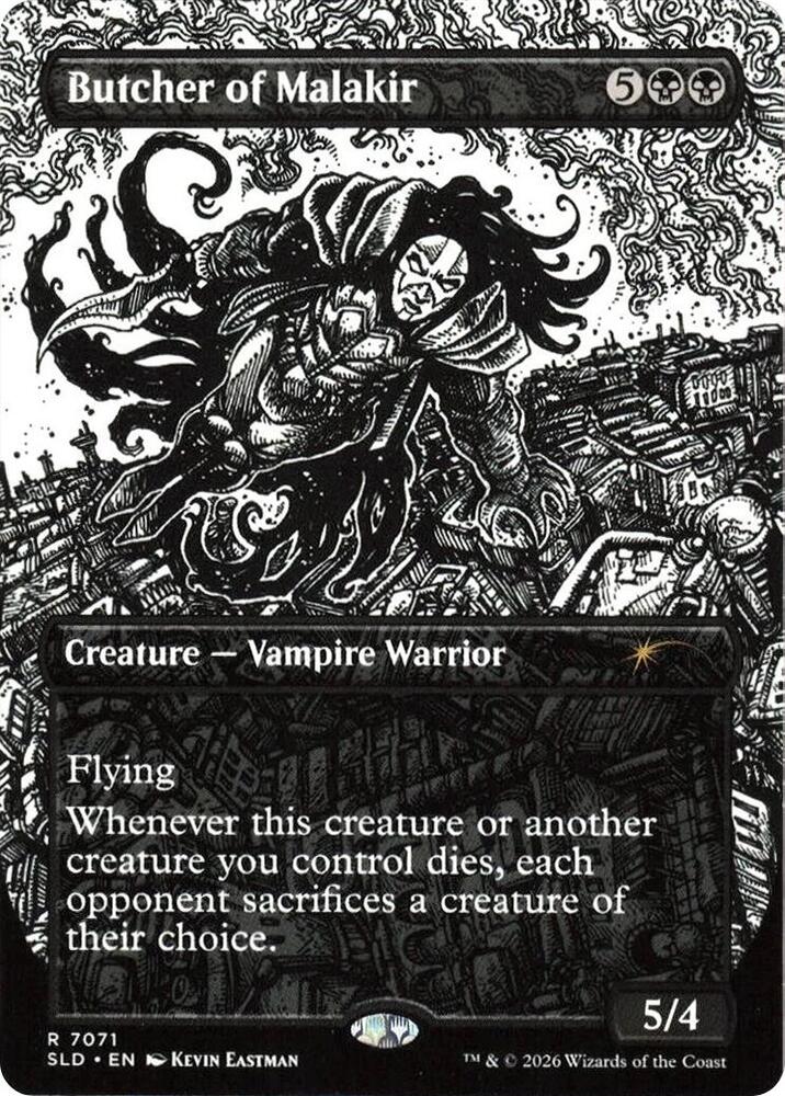 Butcher of Malakir 7071 7071 (Secret Lair Drop Series)  - Foil | Good Games Adelaide SA