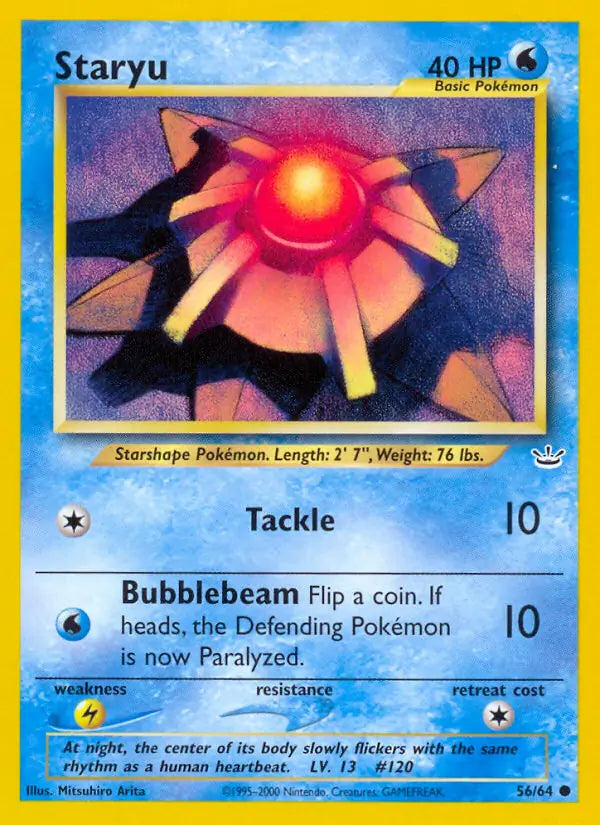 Staryu 56/64 (Neo Revelation)  - Unlimited | Good Games Adelaide SA