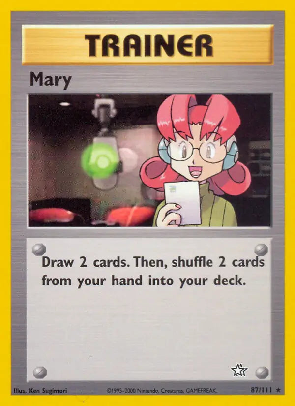 Mary 087/111 (Neo Genesis)  - Unlimited | Good Games Adelaide SA