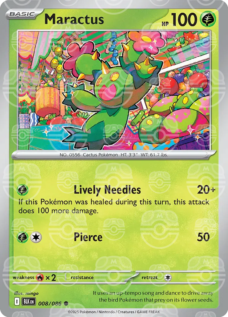 Maractus 008/086 (SV: Black Bolt)  - Holofoil | Good Games Adelaide SA