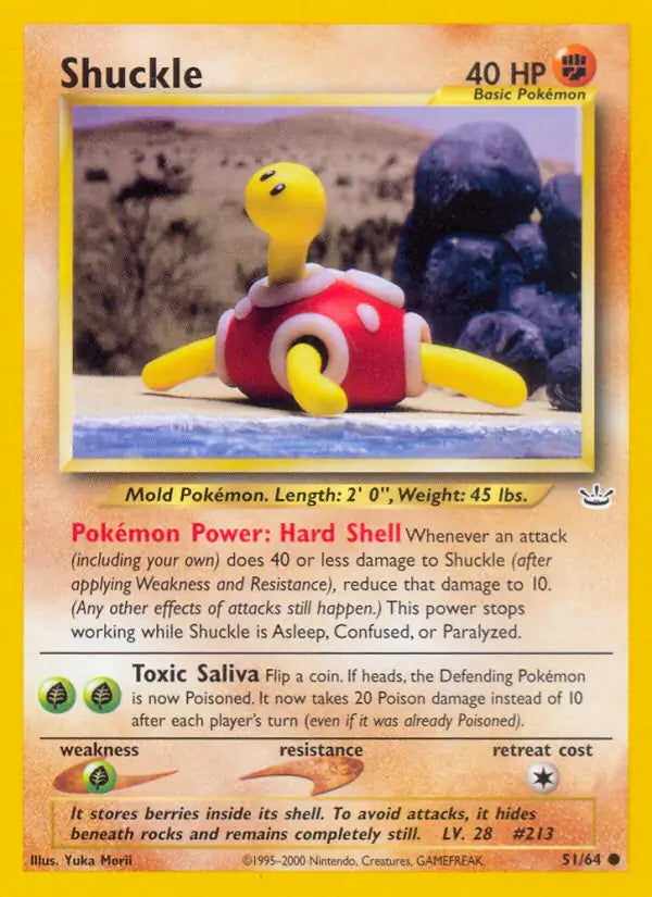 Shuckle 51/64 (Neo Revelation)  - Unlimited | Good Games Adelaide SA