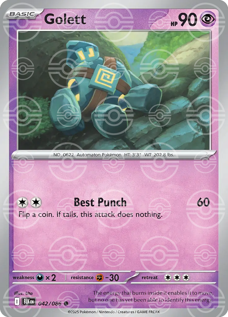 Golett 042/086 (SV: Black Bolt)  - Holofoil | Good Games Adelaide SA