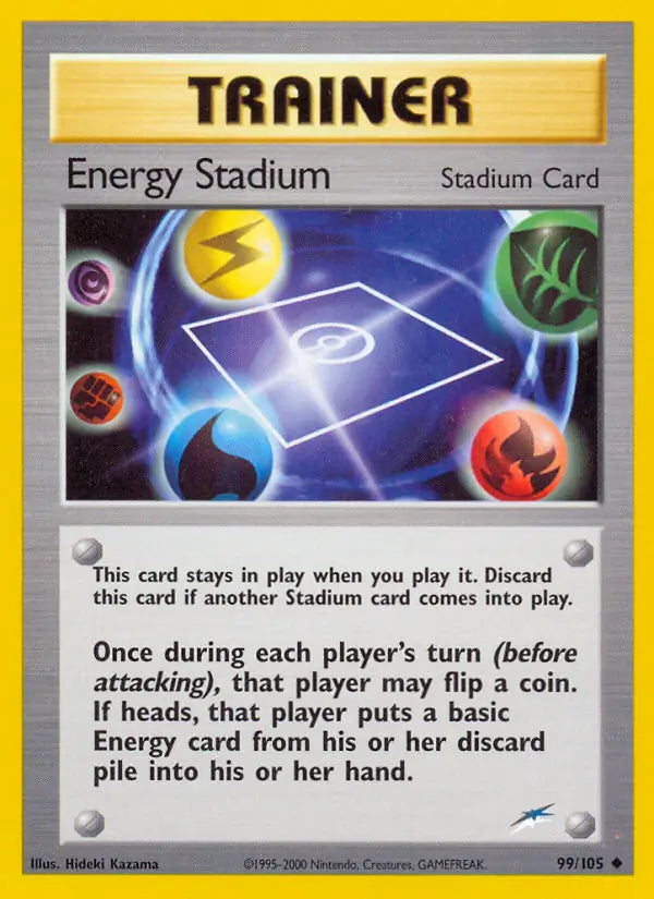 Energy Stadium 099/105 (Neo Destiny)  - Unlimited | Good Games Adelaide SA