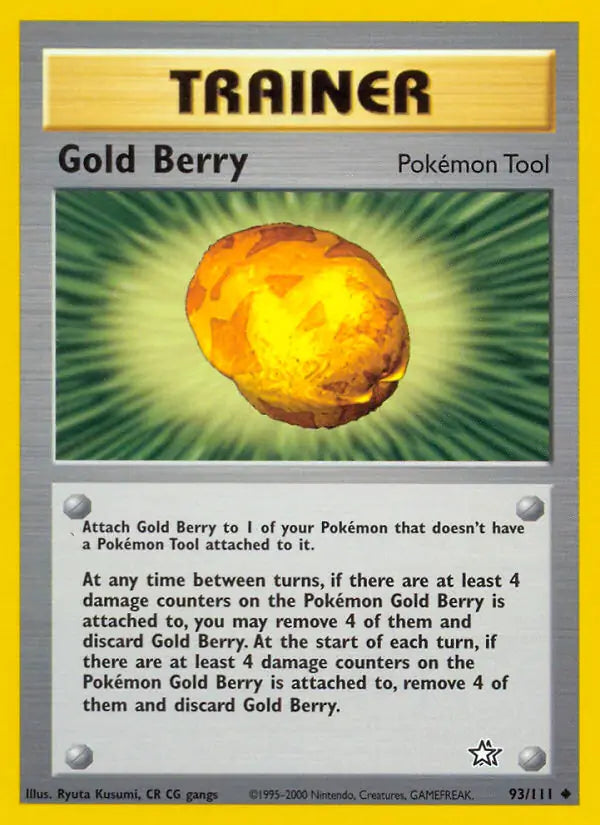 Gold Berry 093/111 (Neo Genesis)  - Unlimited | Good Games Adelaide SA