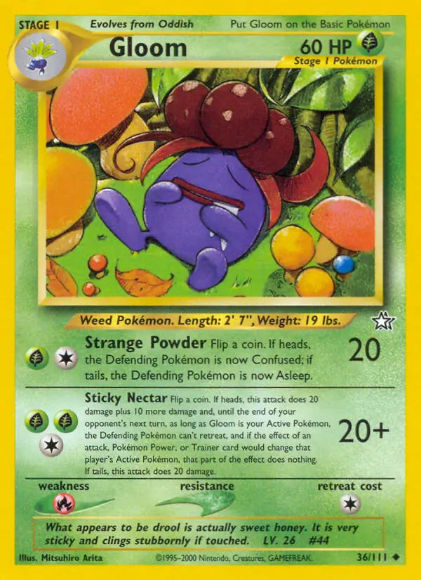 Gloom 036/111 (Neo Genesis)  - Unlimited | Good Games Adelaide SA