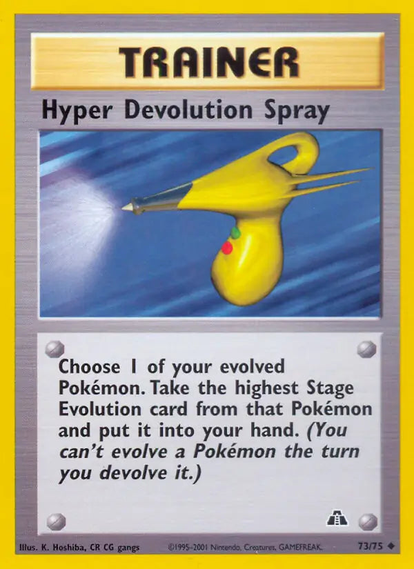 Hyper Devolution Spray 73/75 (Neo Discovery)  - Unlimited | Good Games Adelaide SA