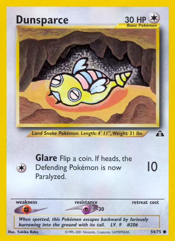 Dunsparce 54/75 (Neo Discovery)  - Unlimited | Good Games Adelaide SA