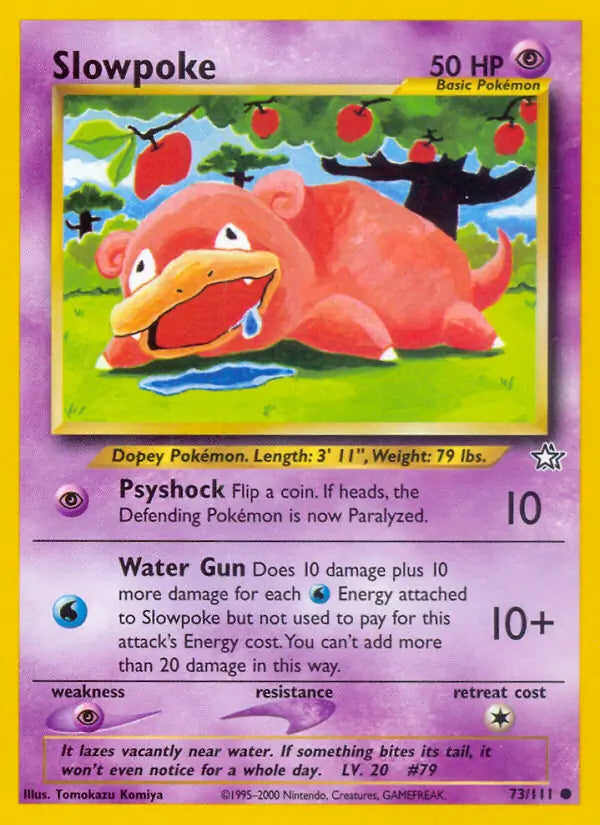 Slowpoke 073/111 (Neo Genesis)  - Unlimited | Good Games Adelaide SA