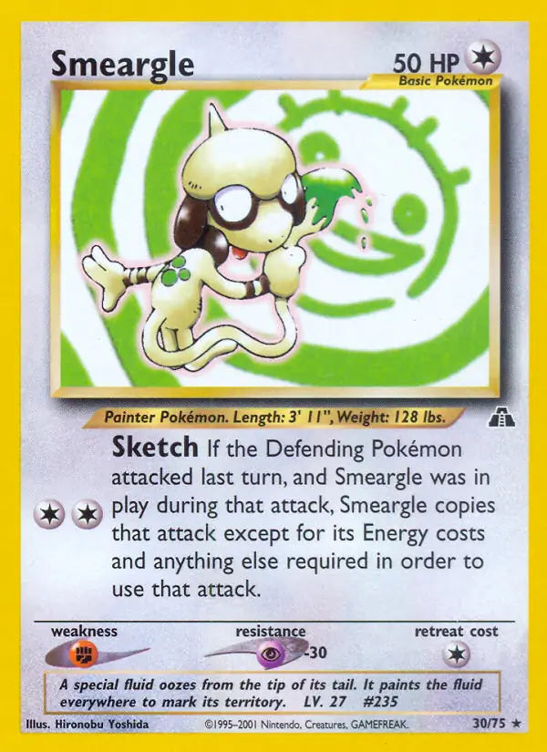 Smeargle 30/75 (Neo Discovery)  - Unlimited | Good Games Adelaide SA