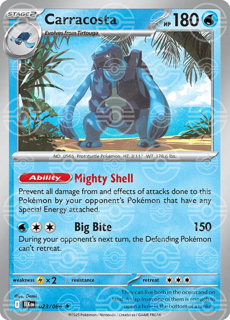 Carracosta 023/086 (SV: Black Bolt)  - Holofoil | Good Games Adelaide SA
