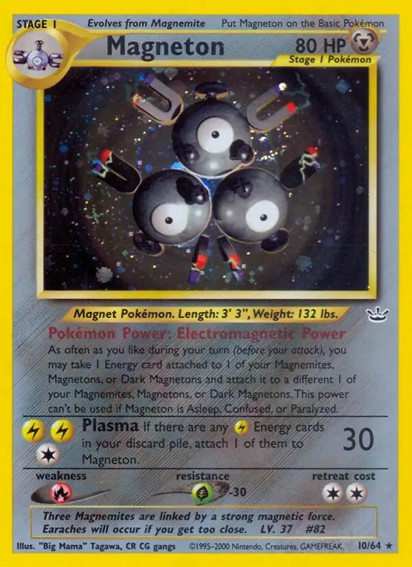 Magneton 10/64 (Neo Revelation)  - Unlimited Holofoil | Good Games Adelaide SA