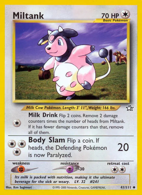 Miltank 041/111 (Neo Genesis)  - Unlimited | Good Games Adelaide SA