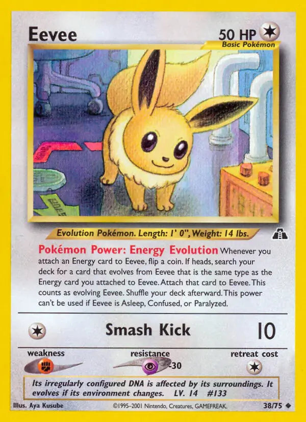 Eevee 38/75 (Neo Discovery)  - Unlimited | Good Games Adelaide SA