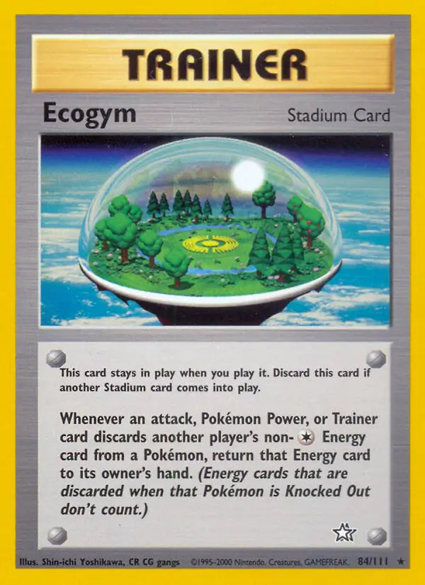 Ecogym 084/111 (Neo Genesis)  - Unlimited | Good Games Adelaide SA