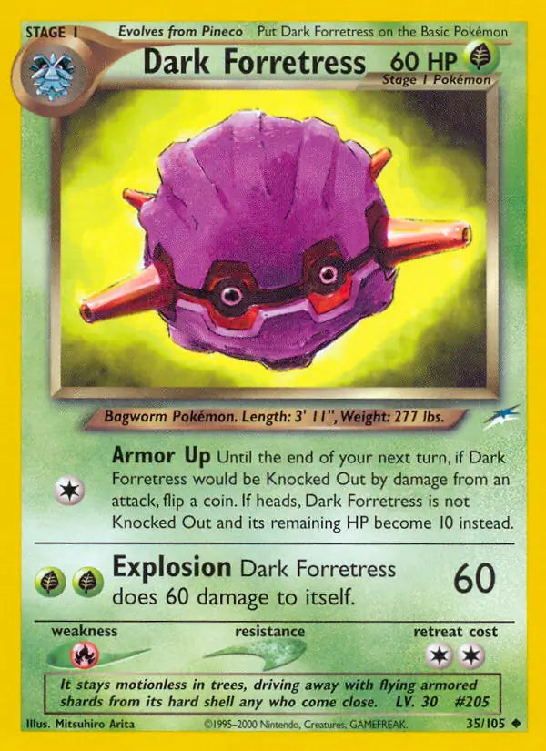 Dark Forretress 035/105 (Neo Destiny)  - Unlimited | Good Games Adelaide SA