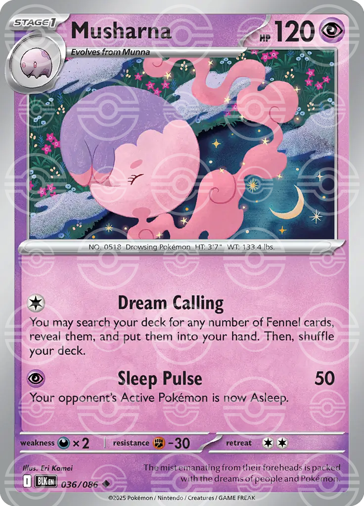 Musharna 036/086 (SV: Black Bolt)  - Holofoil | Good Games Adelaide SA