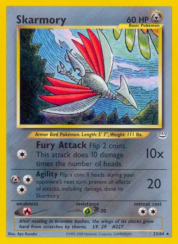 Skarmory 23/64 (Neo Revelation)  - Unlimited | Good Games Adelaide SA