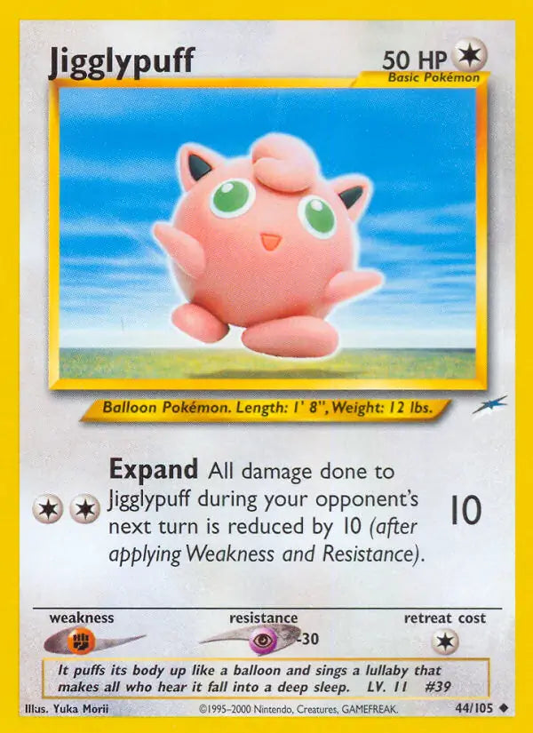 Jigglypuff 044/105 (Neo Destiny)  - Unlimited | Good Games Adelaide SA