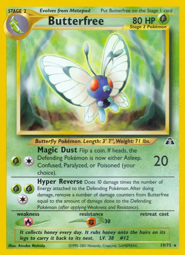 Butterfree 19/75 (Neo Discovery)  - Unlimited | Good Games Adelaide SA