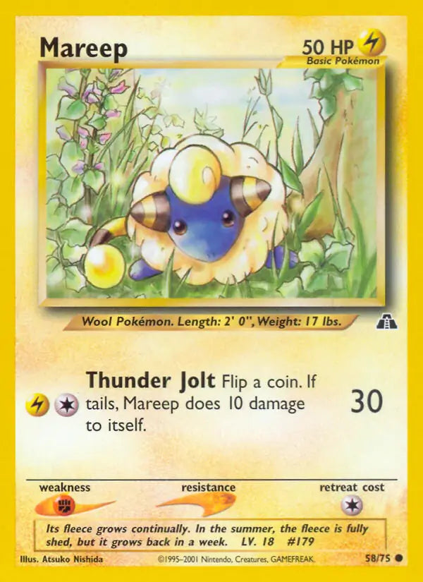 Mareep 58/75 (Neo Discovery)  - Unlimited | Good Games Adelaide SA