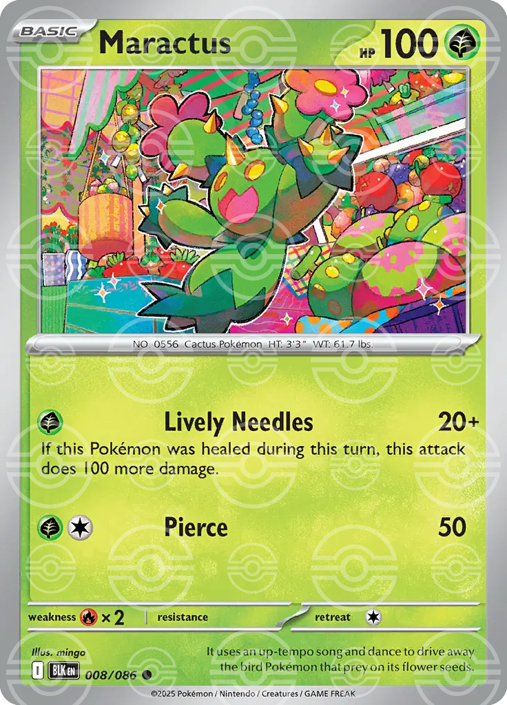 Maractus 008/086 (SV: Black Bolt)  - Holofoil | Good Games Adelaide SA