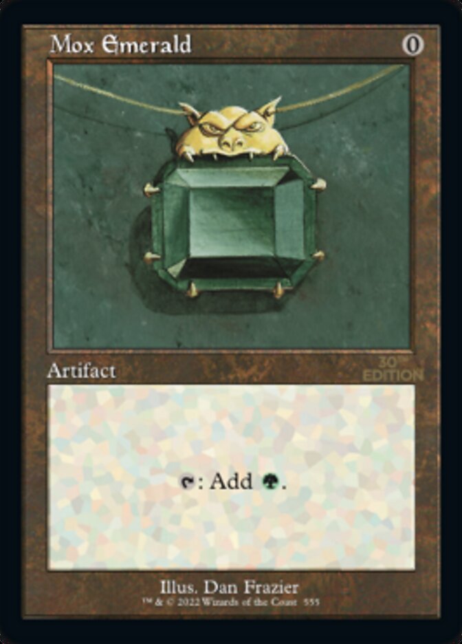 Mox Emerald 555/594 (30th Anniversary Edition)  | Good Games Adelaide SA