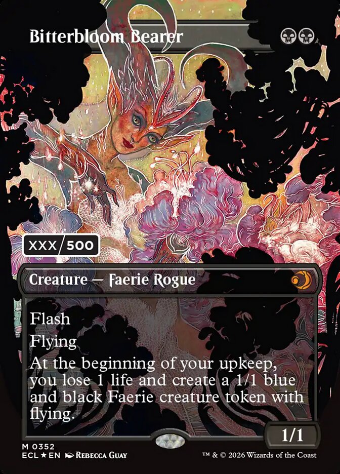 Bitterbloom Bearer Serialized  352/408 (Lorwyn Eclipsed)  - Foil | Good Games Adelaide SA