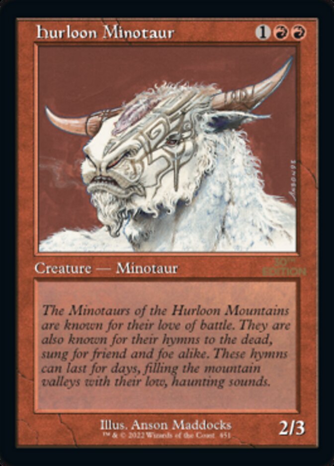 Hurloon Minotaur 451/594 (30th Anniversary Edition)  | Good Games Adelaide SA