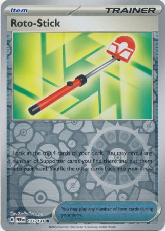 Roto Stick 127/131 (SV: Prismatic Evolutions)  - Reverse Holofoil | Good Games Adelaide SA