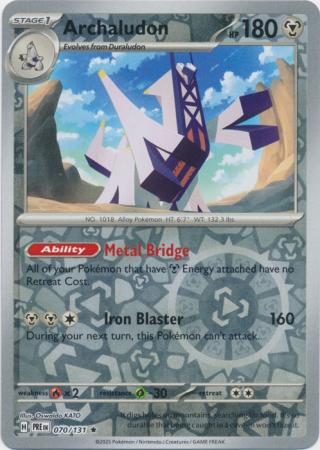 Archaludon 070/131 (SV: Prismatic Evolutions)  - Reverse Holofoil | Good Games Adelaide SA