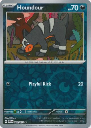 Houndour 062/131 (SV: Prismatic Evolutions)  - Reverse Holofoil | Good Games Adelaide SA