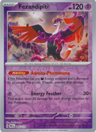 Fezandipiti 045/131 (SV: Prismatic Evolutions)  - Reverse Holofoil | Good Games Adelaide SA